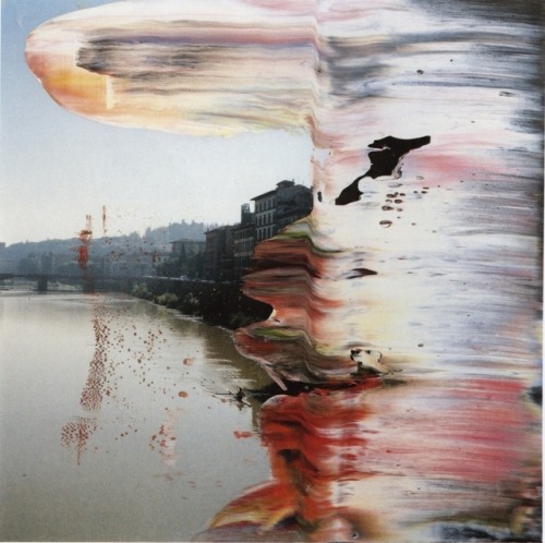 Gerhard Richter (German, b. 1932, Dresden, Germany) - 22.1.2000 [Florence], Oil on Colored Photograp