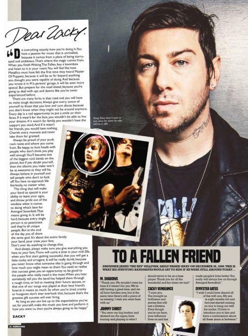 March 2018 issue of KERRANG! Magazine! Cred to my BFF @brian-haner-jr