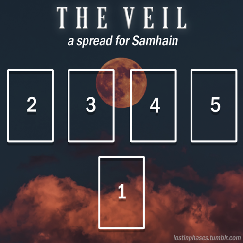 lostinphases: The Veil(a spread for Samhain)This spread is for gaining insight about the upcoming se
