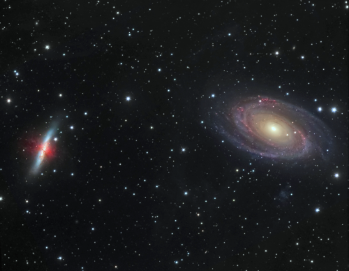 galactic-centre: Galaxy Wars: M81 versus M82 Credit &amp; Copyright: Leonardo Orazi