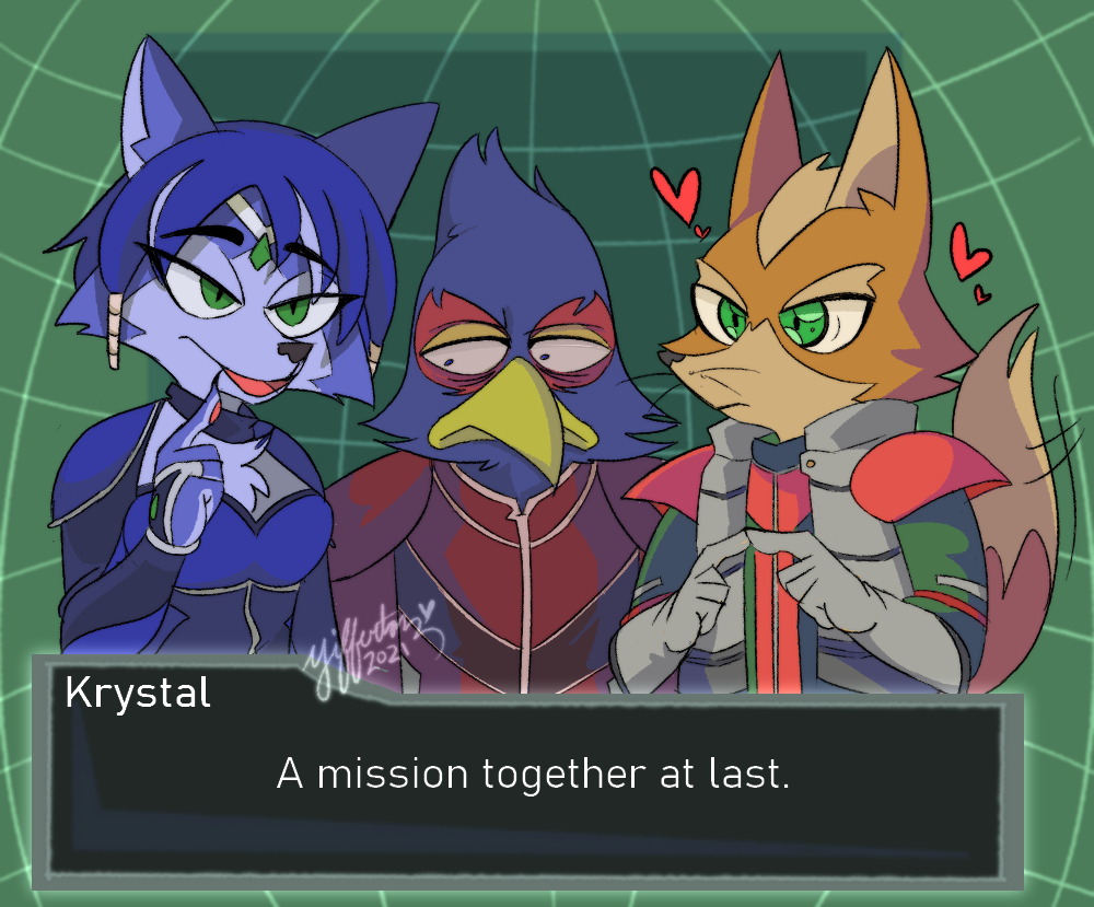 OC] Krystal Command Redesign : r/starfox