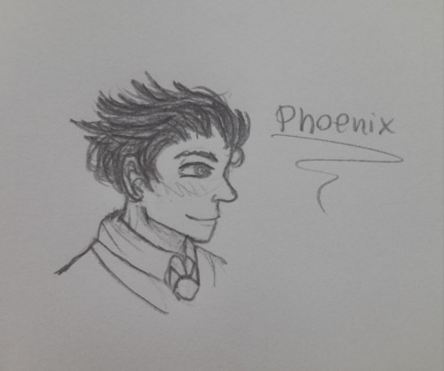 What If Society Said "pay Attention In Class", But Brain Said "ACE ATTORNEY DOODLES"?