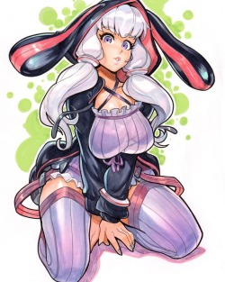 Reiquintero:yusuke Yukari, Another Pending Traditional Commission I Get To Complete!