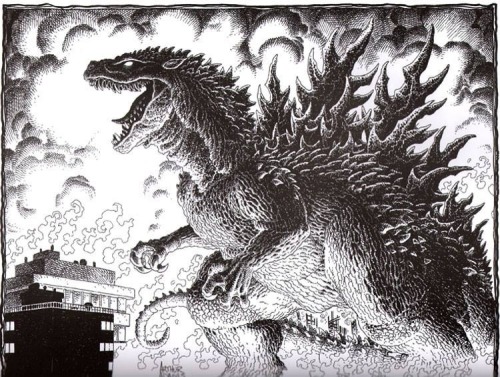 Porn photo adversary1:  Godzilla - Art Adams 