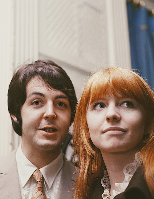 nickslynn:Paul McCartney and Jane Asher, January 19, 1968
