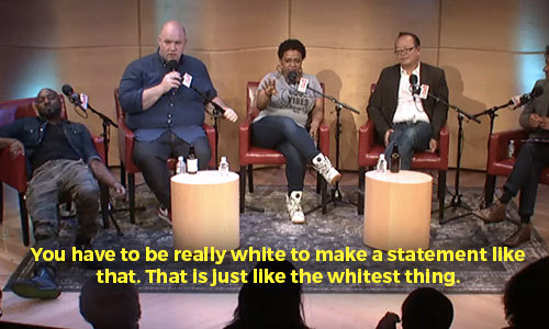 chescaleigh: (via Micropolis: Funny or Racist?)In which a white man tries to explain blackface to cr