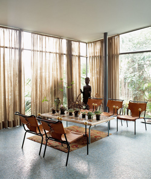 Casa de Vidro (Glass House) by Lina Bo Bardi, Brazil, São Paulo, 1951.    