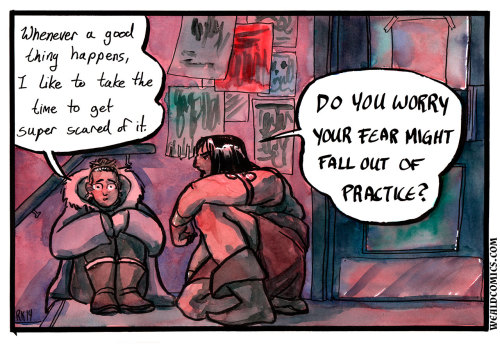 smidgeonink: wealdcomics: By Crom! is Rachel Kahn’s joke-a-panel autobiographical comic featur