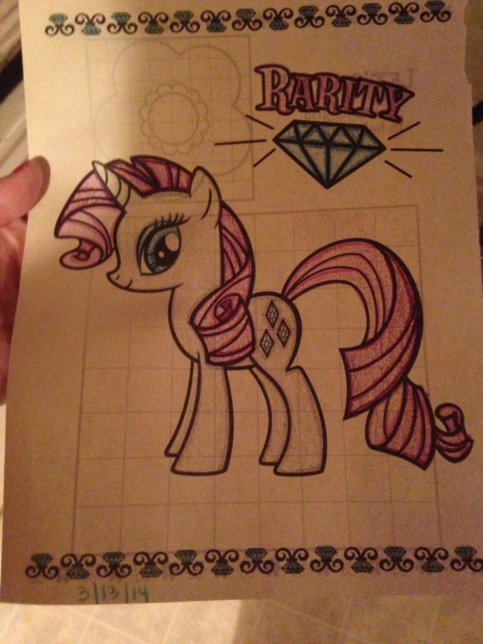 onesubsjourney:  Top 4 are on the fridge, and are my normal style of coloring (dark