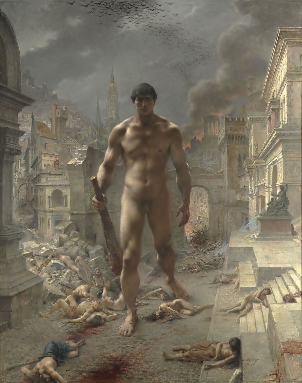 absolutelyinappropriate:  elvorico:   ‘Calamity!’, by Henri Camille Danger.  Musée