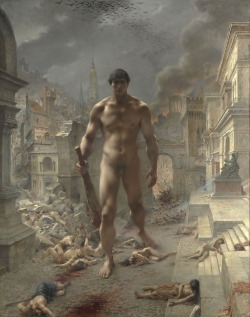 absolutelyinappropriate:  elvorico:   ‘Calamity!’, by Henri Camille Danger.  Musée d'Orsay   love it because it’s @absolutelyinappropriate