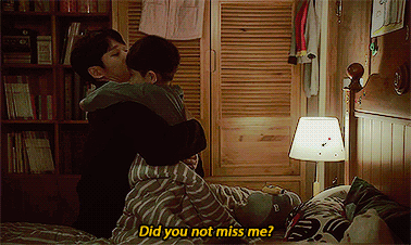 “I came to see you because I suddenly started missing you.”