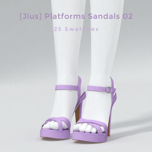 Chili Collection 01[Jius] Platform Pumps 0118 swatches7k+ Polygons&mdash;&mdash;&mdash;&