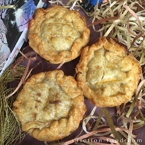 Rump Steak, Apple, &amp; Goat Cheese PiesInspired by Rump: The True Story of Rumpelstiltskin by Lies