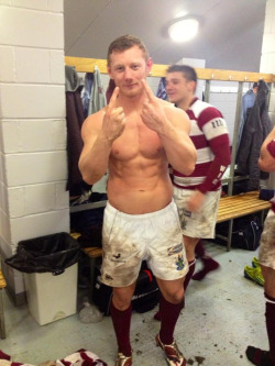 forbiddensights:  Rugby muscle  smooth rugby muscle