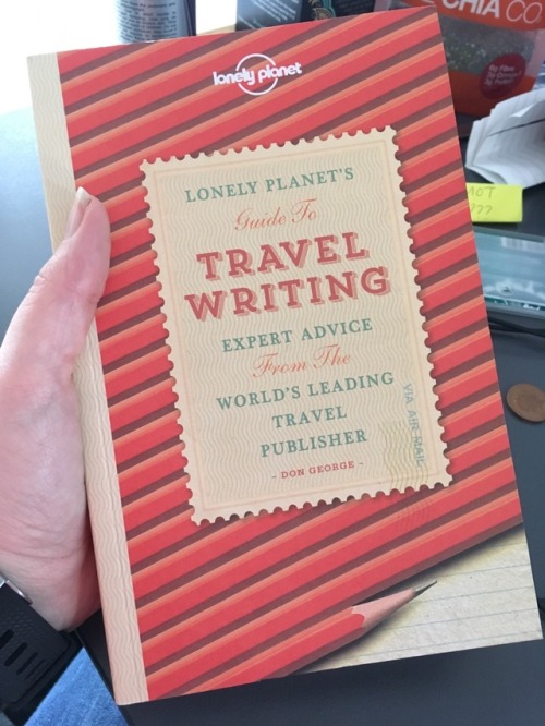 Very excited this came in the post! Since my income that was supposed to help me travel was suddenly