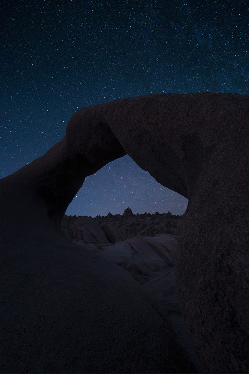 Wormhole &ndash; Möbius Arch, Lone Pine, California by Jeff Swanson.