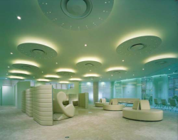 expo-99:  Akihito Fumita/文田昭仁 - Interior design, Stargarden Shibuya, Tokyo, 2002.