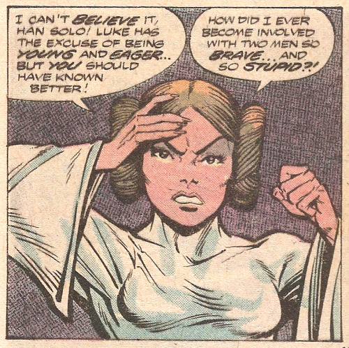 So Brave&hellip;And So Stupid (by Carmine Infantino &amp; Gene Day from Star Wars #33, 1980)