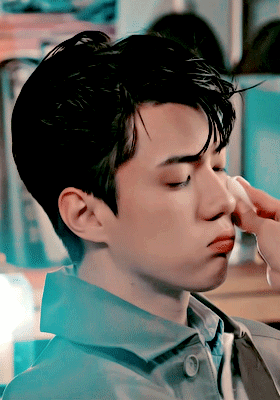 grrr — pouty baby 𖠇 SEHUN DIOR X ELLE KOREA Photoshoot...