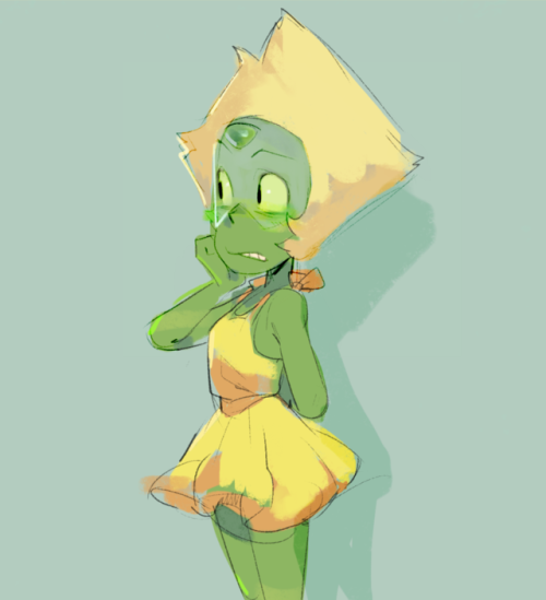 enshi: peridot doodles i posted on twitter~