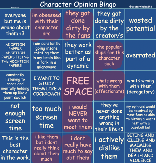 Princess Amber For Character Opinion Bingo !!