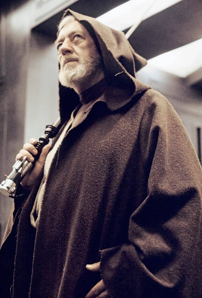 gameraboy2:
“Sir Alec Guinness as Obi-Wan Kenobi in Star Wars (1977)
”