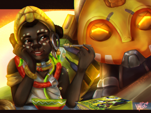 lazymile: “Do you want some Lucio-Ohs, Orisa?” “  ^  ^   “Commission Info ♥  