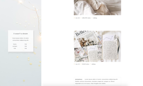 atlasthemes:celeste - background sidebar themepreview / codefeatures: sidebar is 350px wide and