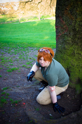 bbspnmarveldcsquishy:  Had the day off today, and managed to persuade my other half to take pictures of a couple of my cosplays outside our house. These are the ones I did of Charlie Weasley. Again I haven’t worn him since 2011, and I never got photos