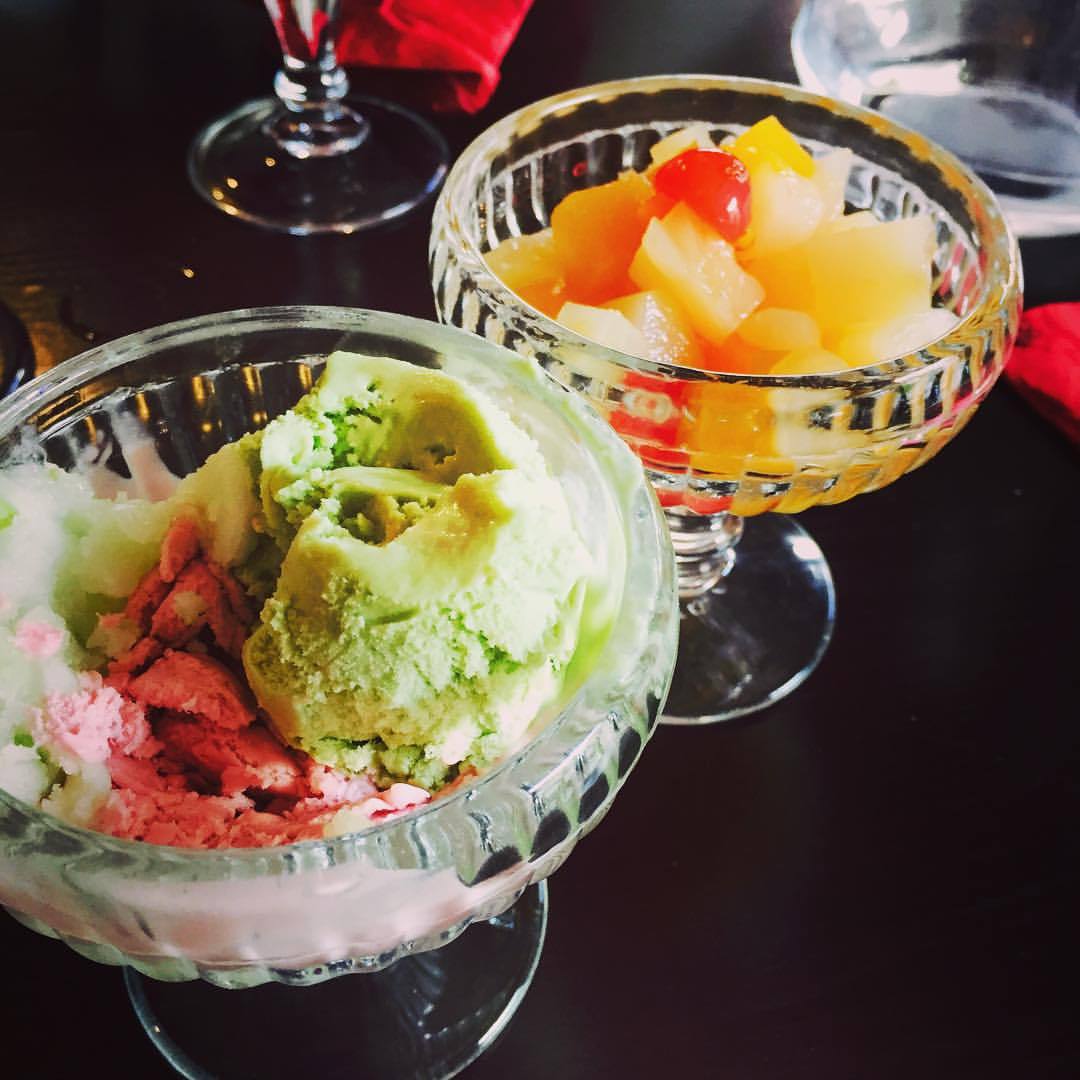 #icecream #strawberry #lemon #saladedefruits #oklm #iphone6 #mayfair  (à Chevilly-Larue,