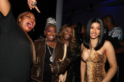 queensofrap:  Rap queens party at Missy Elliott’s VMA After Party!