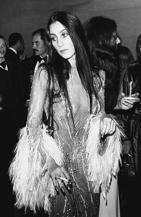 Cher at Studio 54 in the 1970s.