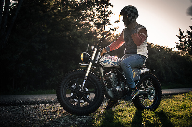 thefunkydictator:  Honda CLR125 Scrambler – Dream Wheels Heritage 