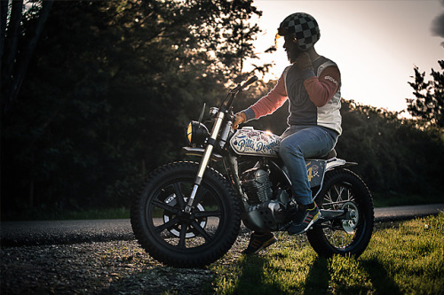 thefunkydictator:  Honda CLR125 Scrambler – Dream Wheels Heritage 