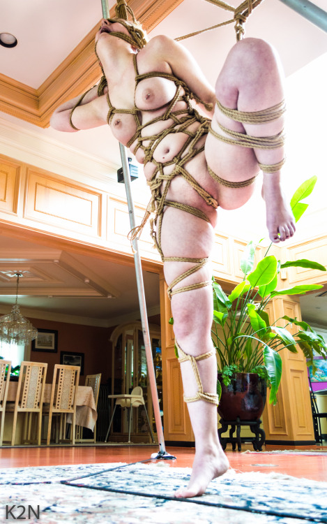 knot2nice:Just fucking around with @demon-lovers and using a lot of rope <3