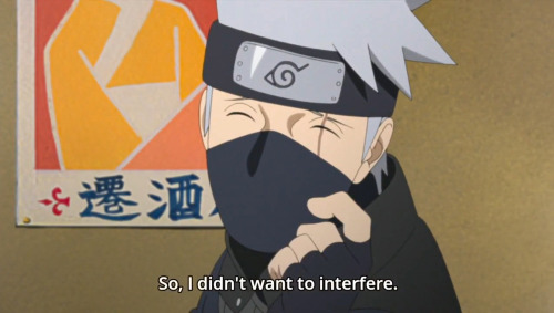 Okay, So Let Me Get This Straight... Kakashi Went To Ichiraku, Sat There Then Saw Everyone Having A Discussion