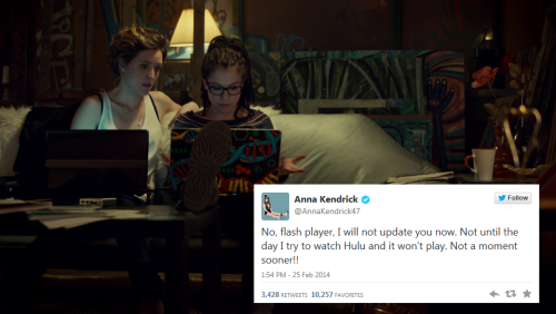 queerspoons: Orphan Black + Anna Kendrick’s tweets (pt. 1)