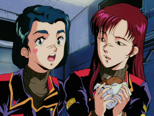 burgers-in-anime:Super Dimensional Fortress Macross II: Lovers Again, episode 1: “Contact