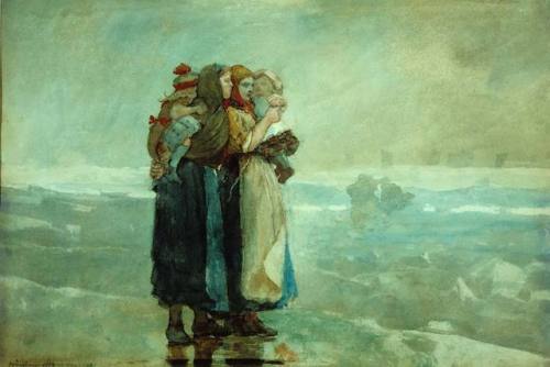 Forebodings, Winslow Homer, 1881