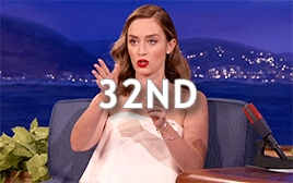 sorry-no-more-no-less:Emily Olivia Leah Blunt → Born February 23, 1983
