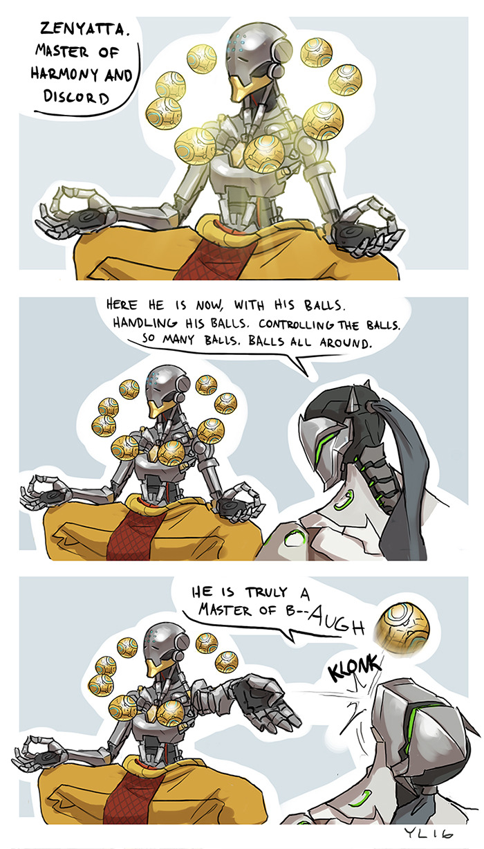 spader7:     “Zenyatta would later consider Genji to be one of his brightest pupils.”