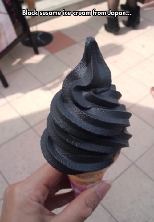 srsfunny:  Delicious Dark Ice Creamhttp://srsfunny.tumblr.com/  *drool*