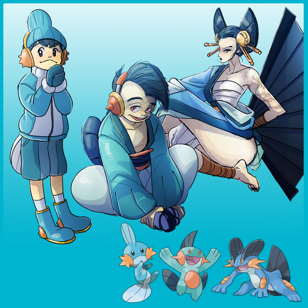 tamtamdi:      💎  ❄️💎Blue Pokémon💎❄️   💎     Collected some