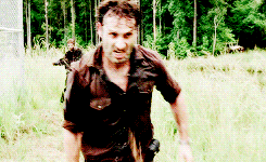 dingleminyard:  the walking dead meme || nine characters [2/9]     ↳ Rick Grimes