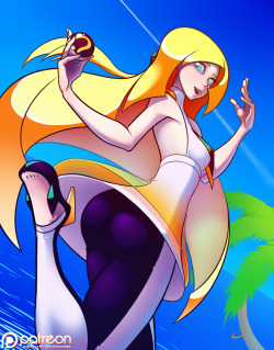 Deliciousorangeart:  I’m In Love With Her Hair And Shoes. Check Out My Patreon