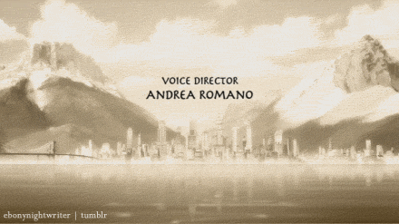 ebonynightwriter:   Things I Never See On Tumblr | The Legend of Korra Staff Credits