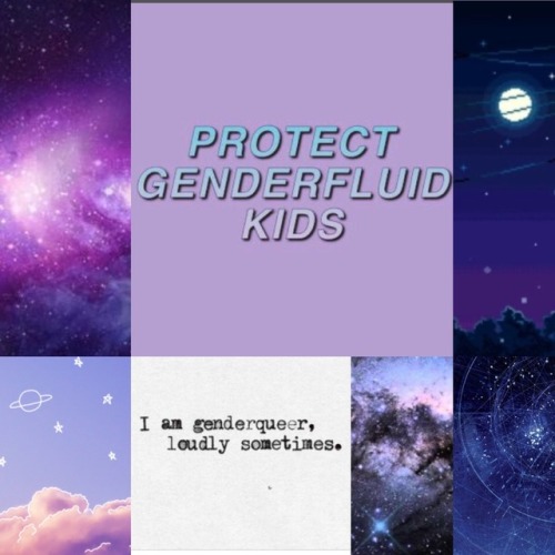 thatgayshitmoodboards: genderfluid space aesthetic