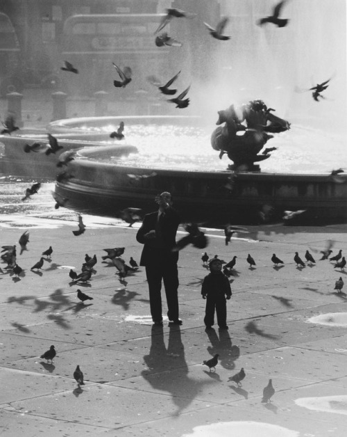 last-picture-show:Wolfgang Suschitzky, Trafalgar Square, London, 1953