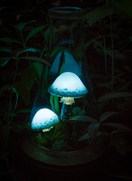 sosuperawesome:Nightlights The Snowmade on Etsy See our #Etsy or #Nightlights tags I need these.
